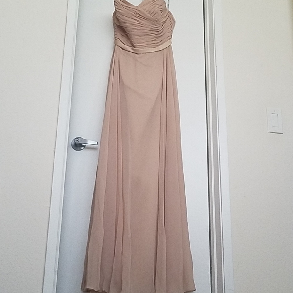 Jordan Fashion. Bridesmaid strapless dress.